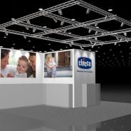 Выставочная конструкция для «CHICCO»