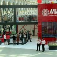 Стенд компании «МИЦ» на выставке недвижимости «ДОМЭКСПО».