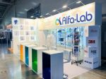 Выставочный стенд для компании «Alfa-Lab» на «Аналитика Экспо-2021»