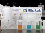 Выставочный стенд для компании «Alfa-Lab» на «Аналитика Экспо-2021»